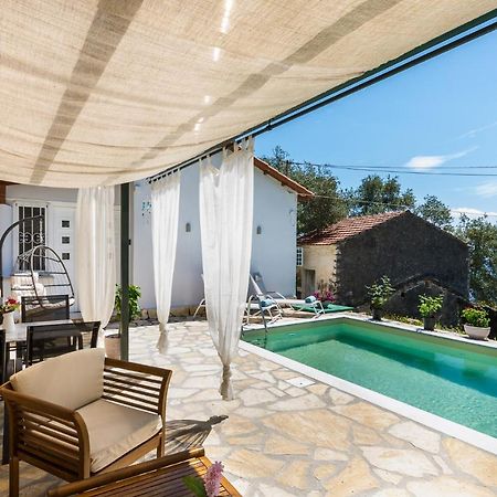 Alkinoi Seaview Villa With Private Pool By Konnect, Nisaki نساكيون المظهر الخارجي الصورة